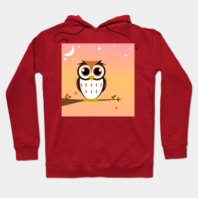 Owl At Dusk Hoodie by Raven_Storm_Worker